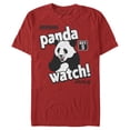 thumbnail image 1 of Men's Anchorman Panda Watch Day 5  Graphic Tee Red Small, 1 of 4