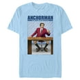 thumbnail image 1 of Men's Anchorman Ron Burgundy No Pants  Graphic Tee Light Blue 2X Large, 1 of 3