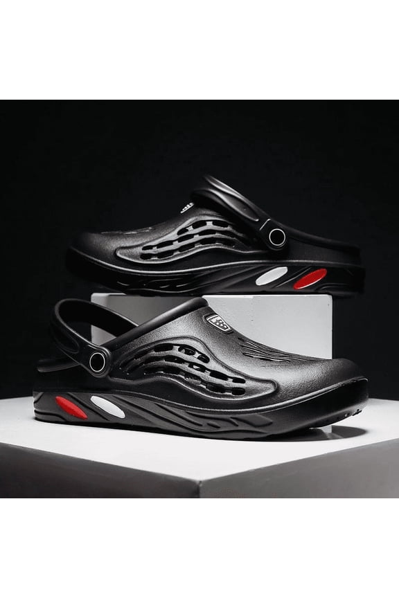 Men's And Women's Casual Clogs | Slip On Shoes | Waterproof Gray Sandals Size US