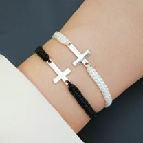 Men's And Women's Cross Couple Rope Bracelet