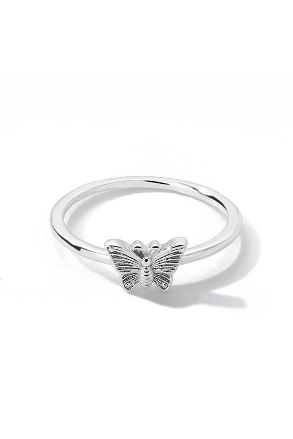 Men's And Women's Fashion Simple Butterfly Bee Ring