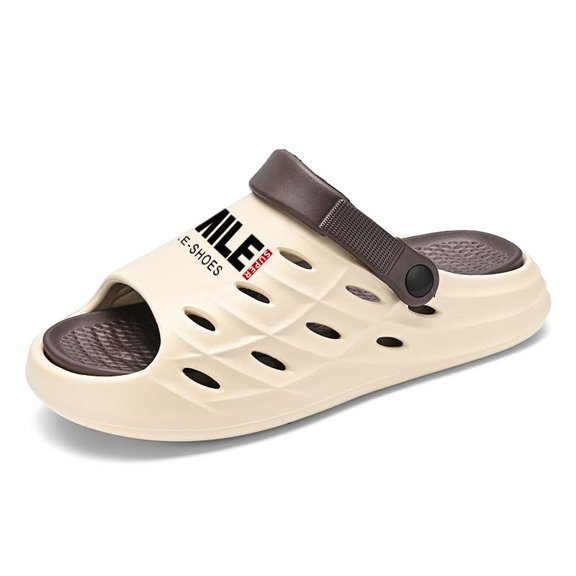 Men's And Women's Slippers Open Toed Soft Slippers Non Slip Swimming Pool Sandals