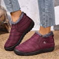thumbnail image 1 of Men's And Women's Winter Plush Thick Slip One Foot Warm Boots, 1 of 8