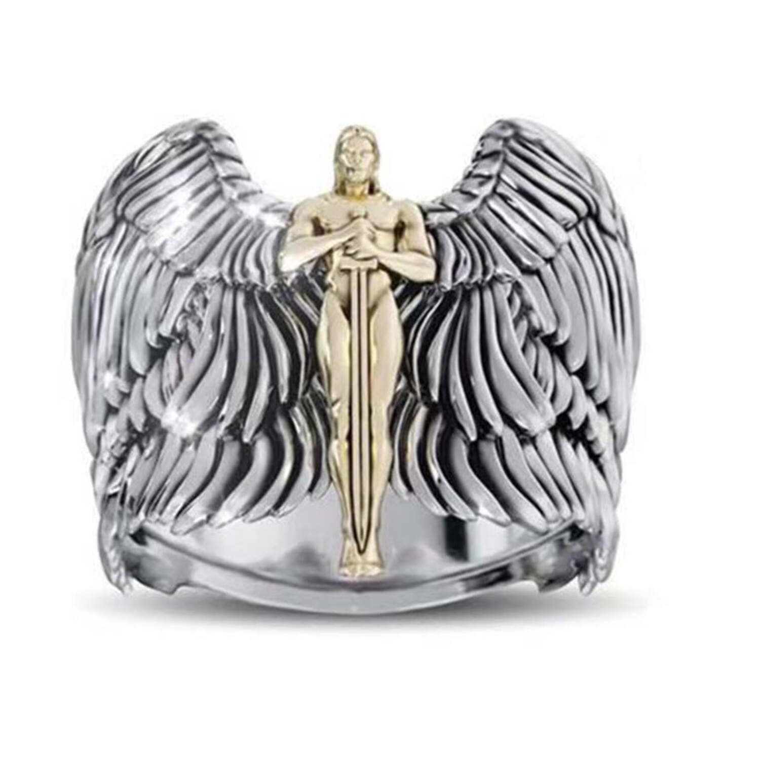 Men's Angel Vintage Ring - Walmart.com