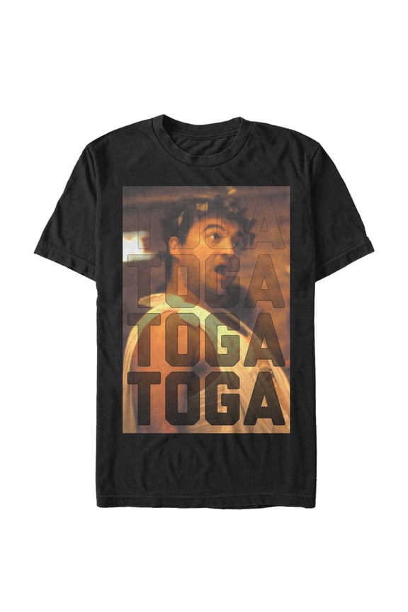 Men's Animal House Bluto Toga Graphic Tee Black Small