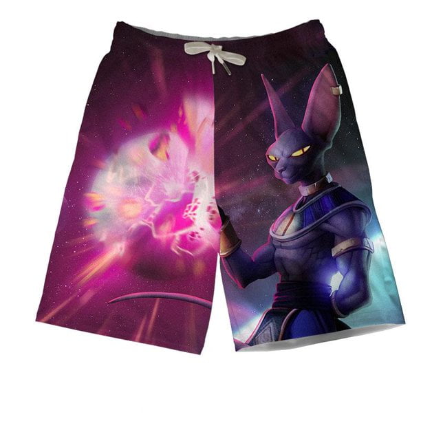 Pantaloncini Da Spiaggia Dragon Ball Z Goku Uomo - Stampato 3D, Poliestere, Coulisse Regolabile, Con Rete - Foto 9