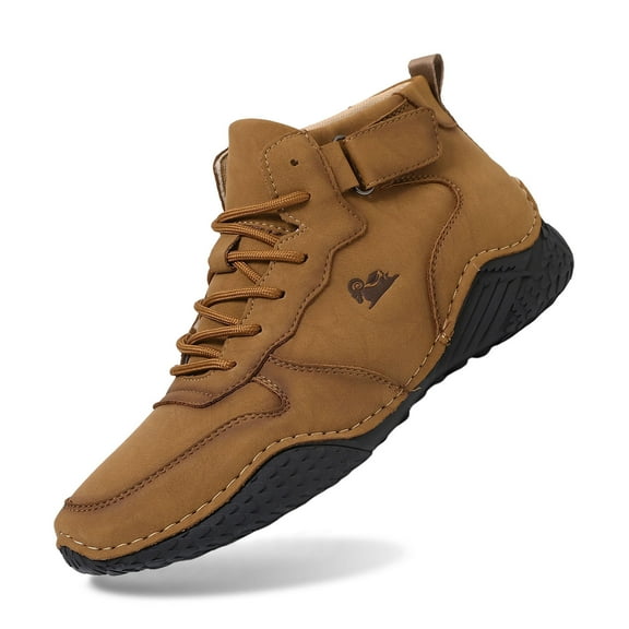 Men's Ankle Boots Barefoot Shoes Vogany Breathable Ergonomic Orthopaedic Footwear for Comfortable Outdoor Activities