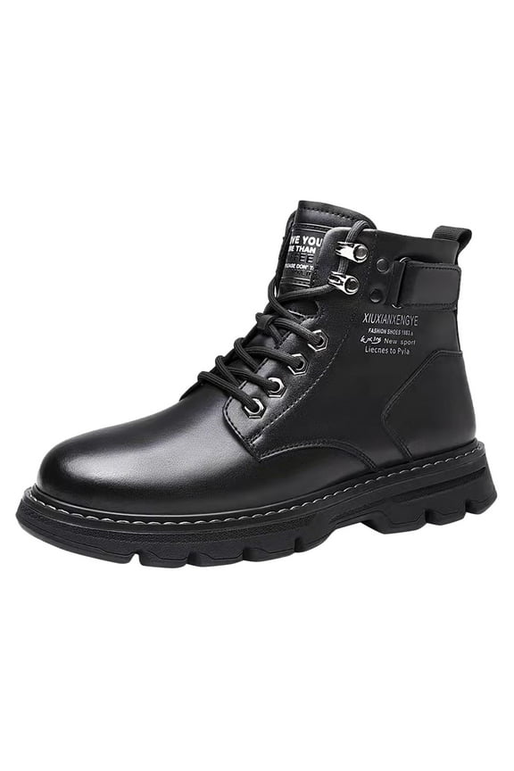 Men's Ankle Boots Fashion Style Breathable Comfortable Solid Color Sport Climbing Shoes for Leisure Activities and Outdoor Adventures