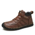 thumbnail image 1 of Men's Ankle Boots - Stylish Winter Stiefeletten for Outdoor Casual Wear and Travel, 1 of 9