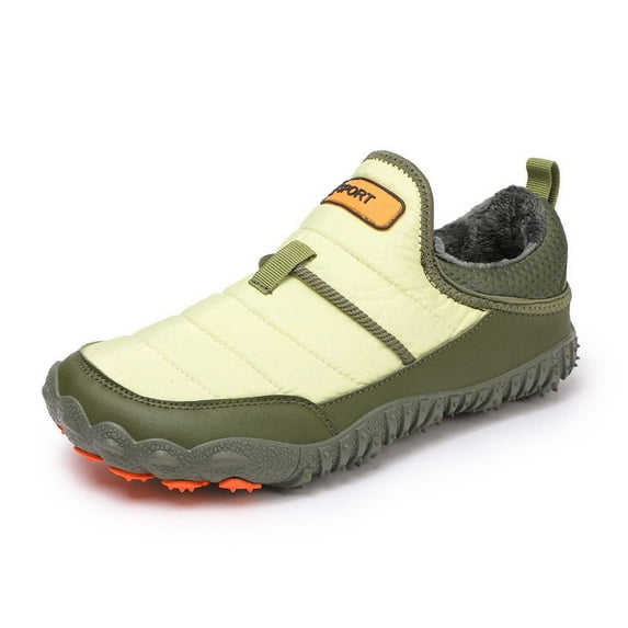 Men's Ankle Boots Thermal Lined Casual Outdoor Comfortable Warm Shoes for Cold Weather