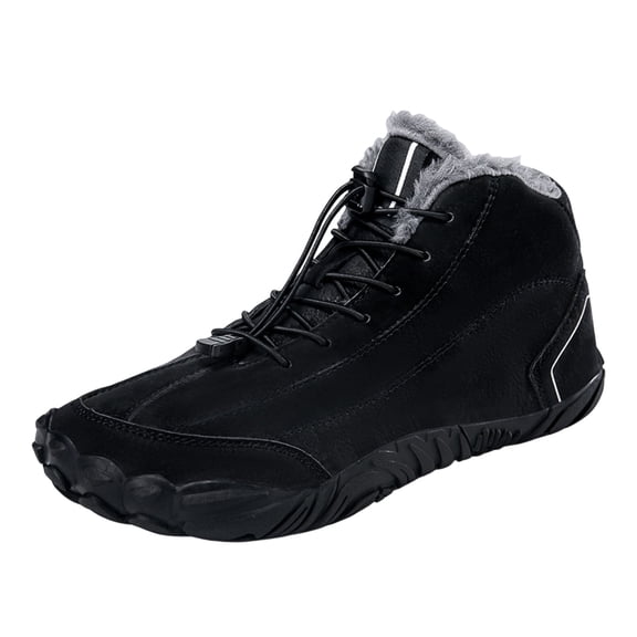 Men's Ankle Boots Winter Boots With Elastic Lace Up Comfort For Cold Weather