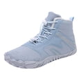 thumbnail image 1 of Men's Ankle Boots Winter Couples Fashion Lined On Lace Up Comfortable Warm Footwear Outdoor Daily Use Durable Lightweight Non Sole, 1 of 9