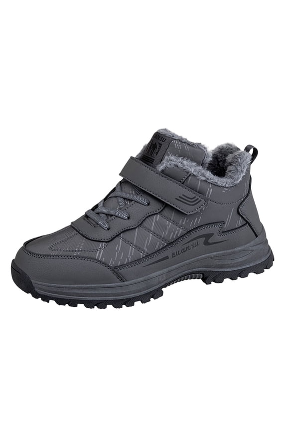 Men's Ankle Boots Winter Thermal Lined Casual Outdoor Comfortable Walking Shoes for Everyday Use