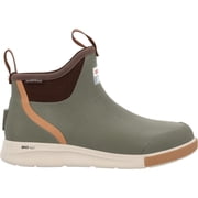 Mens Ankle Deck Boot Sport, Olive, Size 10M