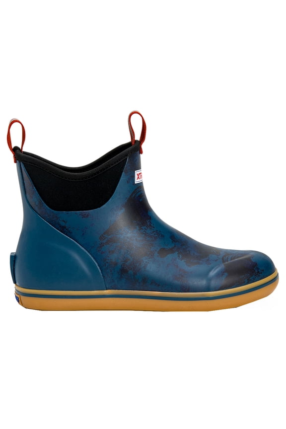 Mens Ankle Deck Rain  Ankle Boots