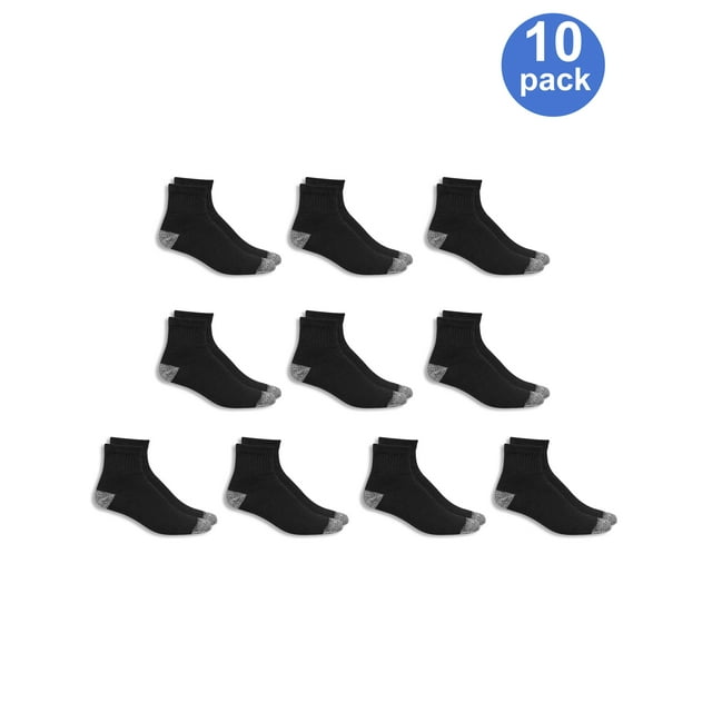 Men's Ankle Socks 10 Pack - Walmart.com