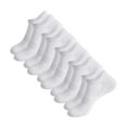 thumbnail image 1 of Men's Ankle Socks 5 Pairs Of Mesh Thin Sweat Sports Short Solid Boat Cotton Socks, 1 of 1