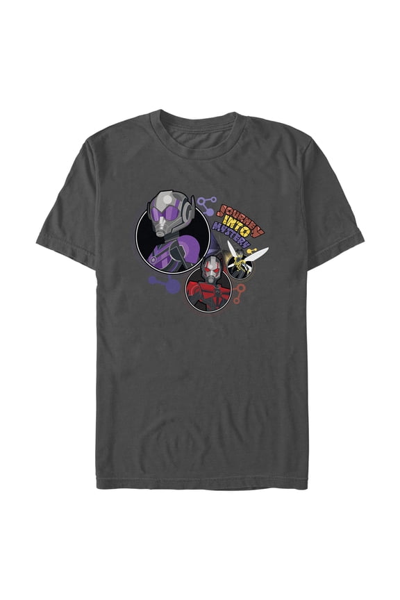 Men's Ant-Man and the Wasp: Quantumania Journey into Mystery Graphic Tee Charcoal Large