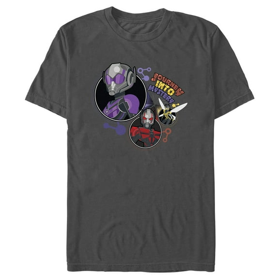Men's Ant-Man and the Wasp: Quantumania Journey into Mystery  Graphic Tee Charcoal Medium