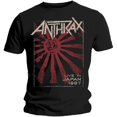 thumbnail image 1 of Men's Anthrax Live In Japan T-shirt Small Black, 1 of 3