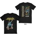 thumbnail image 1 of Men's Anthrax Spreading Skater Notman Vintage (Back Print) Slim Fit T-shirt X-Large Black, 1 of 3