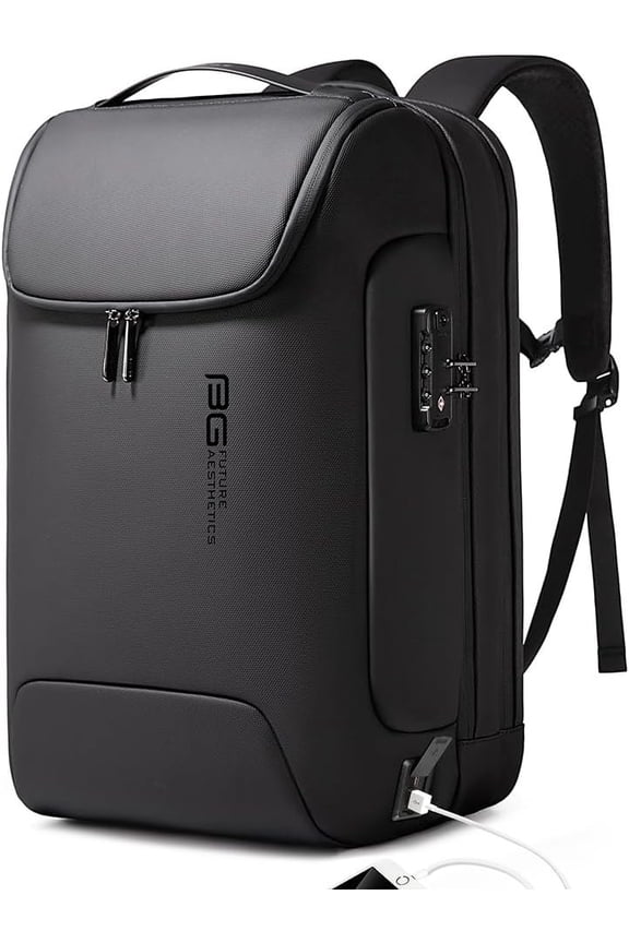 Men's Anti- Backpack, Fashion Travel Backpacks,High Tech Backpack with USB3.0  Port,Business Laptop Backpack Fits 17.3 Inch Notebook...