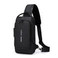 thumbnail image 1 of Waterproof Anti-Theft Crossbody Bag for Men & Women, USB Charging Sling Backpack, Large Capacity Shoulder Bag for Travel, Work, 1 of 8