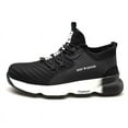 thumbnail image 1 of Men's Anti-smashing Anti-puncture Penetrating Air Shock Absorption Lightweight Air Cushion Construction Site Safety Protective Shoes, 1 of 3