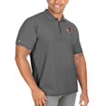 thumbnail image 1 of Men's Antigua Anthracite Bowling Green St. Falcons Big & Tall Legacy Pique Polo, 1 of 1