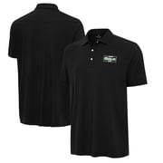 Mens Antigua Black 2026 OReilly Auto Parts Series Western Polo