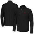 thumbnail image 1 of Men's Antigua Black Arkansas Razorbacks Step Up Quarter-Zip Pullover, 1 of 3