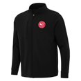 thumbnail image 1 of Men's Antigua Black Atlanta Hawks Regard Full-Zip Jacket, 1 of 1