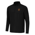 thumbnail image 1 of Men's Antigua Black Atlanta United FC Intent Quarter-Zip Jacket, 1 of 1
