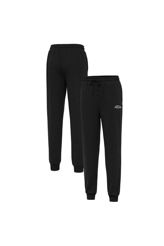 Men's Antigua Black Baltimore Ravens Idol Jogger Pants