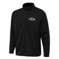 thumbnail image 1 of Men's Antigua Black Baltimore Ravens  Links 2 Full-Zip Golf Jacket, 1 of 1