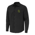 thumbnail image 1 of Men's Antigua Black Baylor Bears Exposure Woven Long Sleeve Button-Up Shirt, 1 of 1