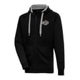 thumbnail image 1 of Men's Antigua  Black Biloxi Shuckers Victory Full-Zip Hoodie, 1 of 1