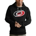 thumbnail image 1 of Men's Antigua Black Carolina Hurricanes Logo Victory Pullover Hoodie, 1 of 1