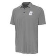 thumbnail image 1 of Men's Antigua Black Charlotte 49ers Twine Polo, 1 of 1