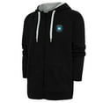 thumbnail image 1 of Men's Antigua Black Charlotte FC Logo Victory Full-Zip Hoodie, 1 of 1