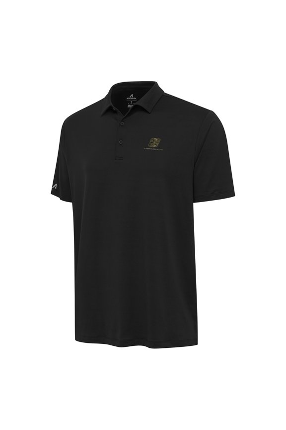 Men's Antigua Black Chase Elliott Reprocess Polo