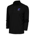 thumbnail image 1 of Men's Antigua Black Chase Elliott Tribute Quarter-Zip Pullover Top, 1 of 1