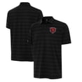 thumbnail image 1 of Men's Antigua Black Chicago Bears Big & Tall Tunnel Polo, 1 of 3