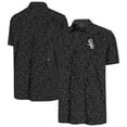 thumbnail image 1 of Men's Antigua Black Chicago White Sox Lush Polo, 1 of 3
