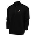 thumbnail image 1 of Men's Antigua  Black Cincinnati Bearcats Generation Half-Zip Pullover Top, 1 of 1