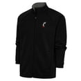 thumbnail image 1 of Men's Antigua  Black Cincinnati Bearcats Links Full-Zip Golf Jacket, 1 of 1