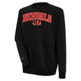 thumbnail image 1 of Men's Antigua  Black Cincinnati Bengals Victory Chenille Pullover Sweatshirt, 1 of 1