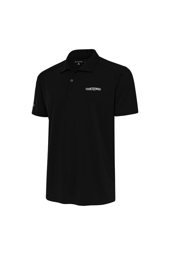 Men's Antigua Black Cody Rhodes Tribute Polo