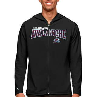 NHL Colorado Avalanche Men's Full Zip Hoodie, Navy, Small