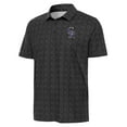 thumbnail image 1 of Men's Antigua Black Colorado Rockies Figment Polo, 1 of 1